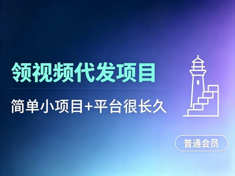 视频代发接单_每天领任务发视频，几分钟搞定~-造梦栈