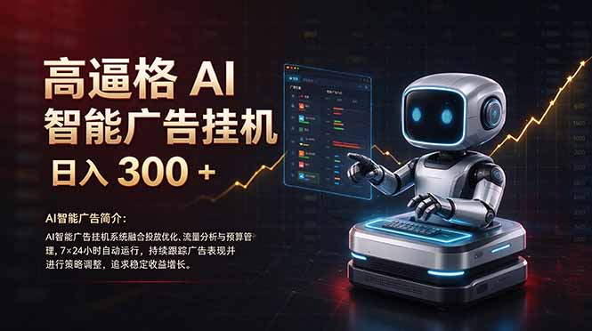 普通人的 AI 副业机会，日入300+新手小白也能起步，-造梦栈