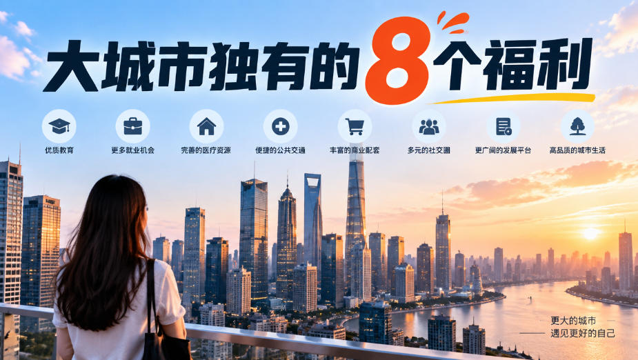 某公众号付费文章：大城市独有的8个福利-造梦栈