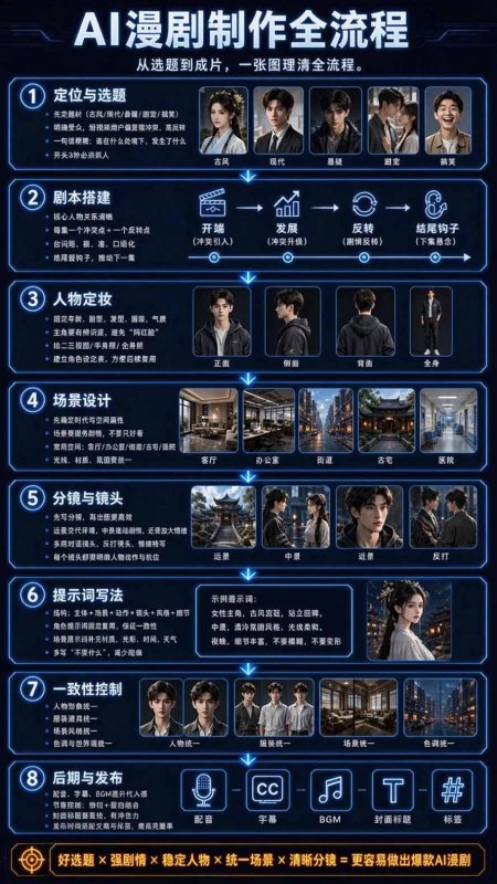 图片[4]-【无水印】2026AI漫剧创作与商业变现掘金营：打通选题→AI编剧→角色场景→自动分镜→视频生成→剪辑发布→运营变现-造梦栈