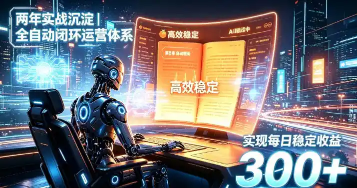 两年实战沉淀｜全自动闭环运营体系，实现每日稳定收益300+【揭秘】-造梦栈