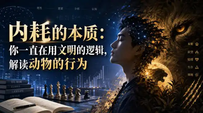 付费文章：内耗的本质：你一直在用文明的逻辑，解读动物的行为-造梦栈