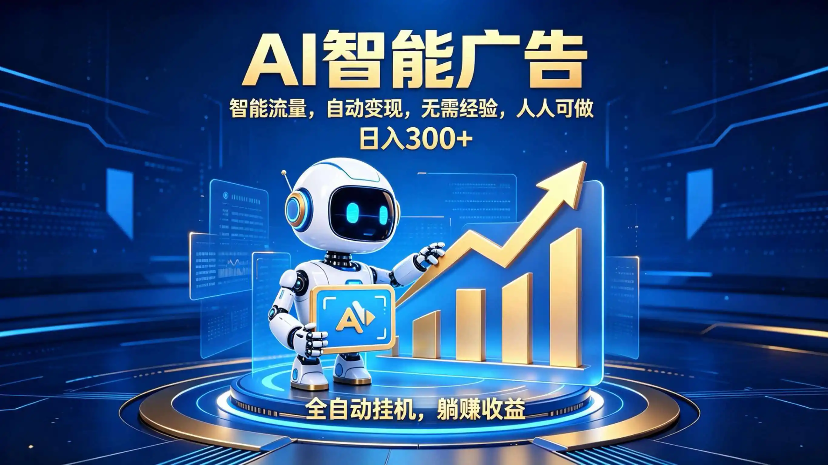 轻资产新赛道，全自动AI广告，打造持续收益-造梦栈